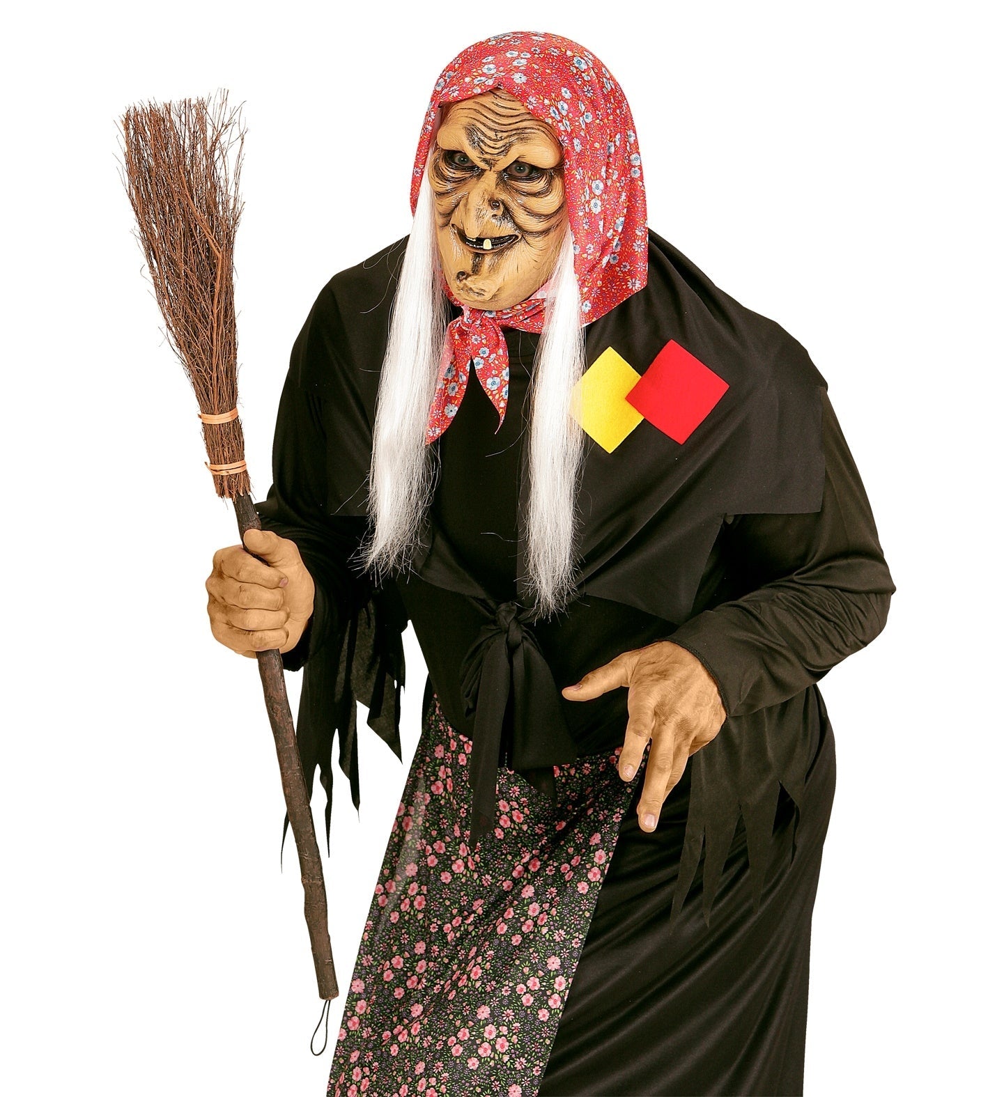 Balai de Sorcière Réaliste 89 cm : Accessoire incontournable