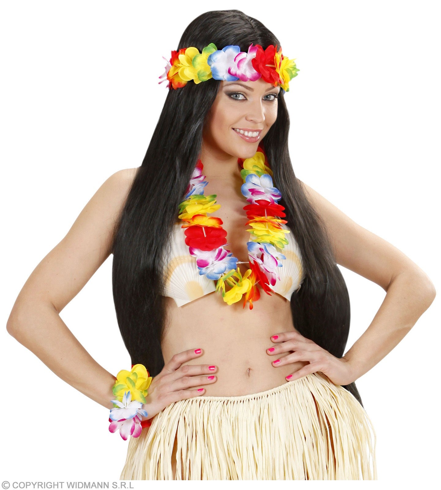 Set Hawaïen multicolore, Luxe