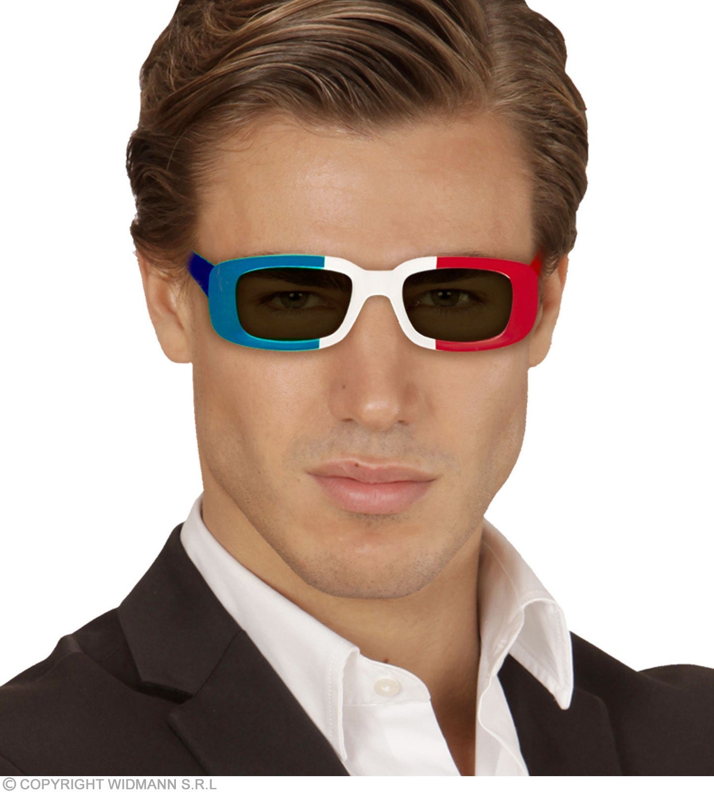 Lunettes FRANCE bleu, blanc, rouge