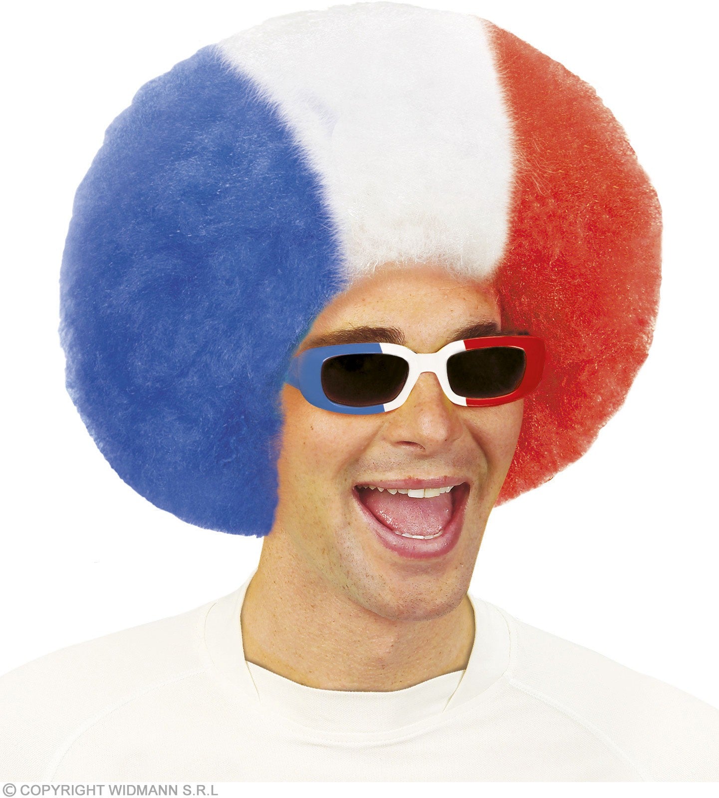 Lunettes FRANCE bleu, blanc, rouge