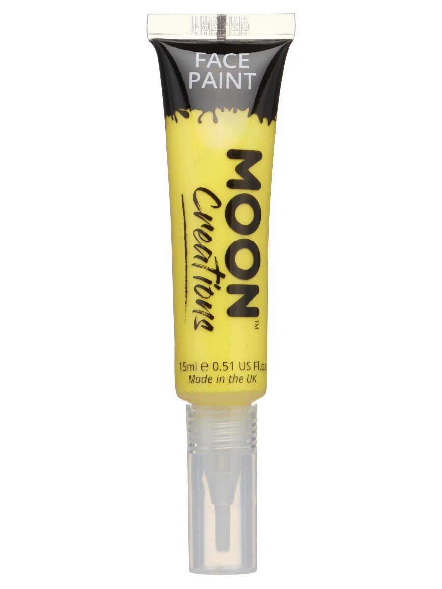 Maquillage Moon Créations, visage corps jaune,15ml
