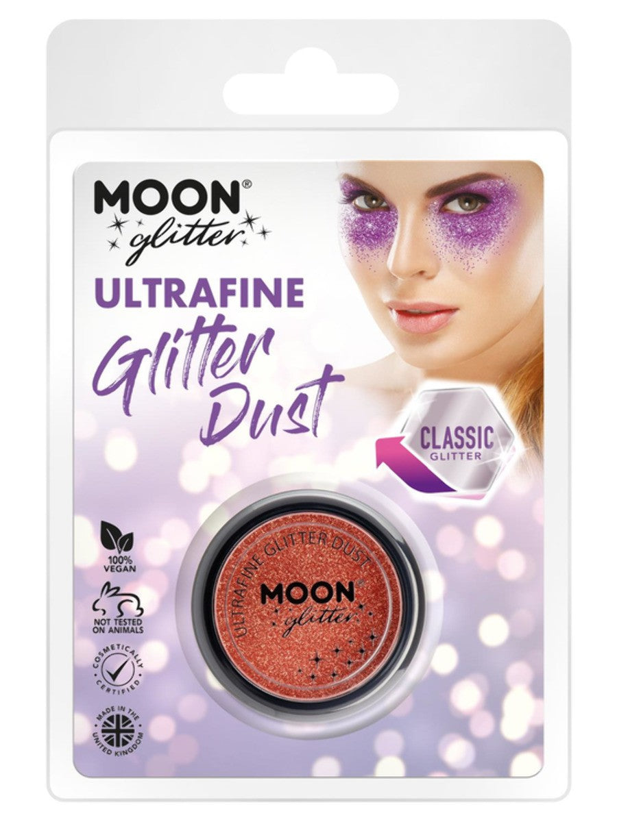Moon Glitter Classic Ultrafine Glitter Dust, Coppe