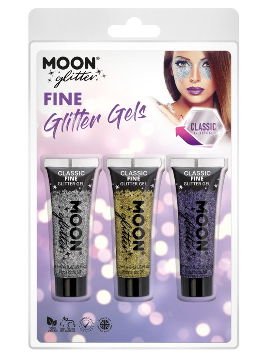Moon Glitter Classic Fine Glitter Gel,