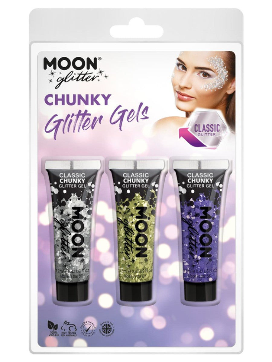 Moon Glitter Classic Chunky Glitter Gel,