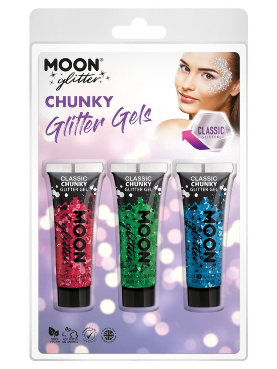Moon Glitter Classic Chunky Glitter Gel,
