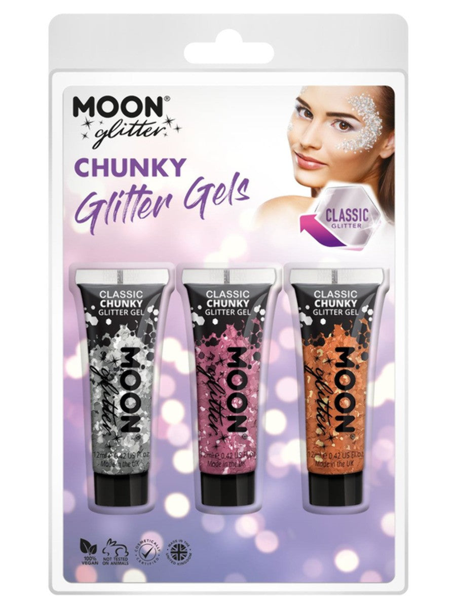 Moon Glitter Classic Chunky Glitter Gel,