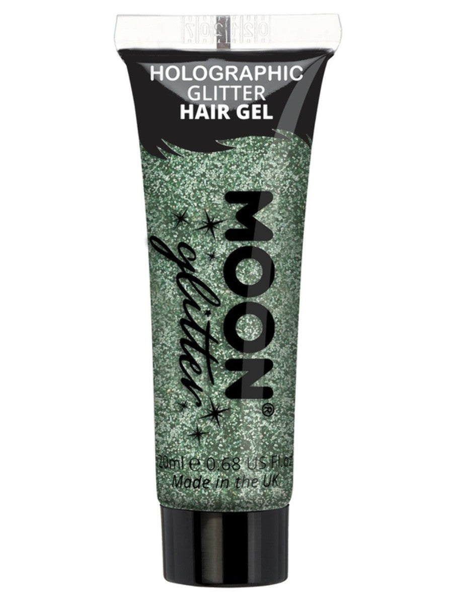 Gel Pailleté Holographique Vert - Moon Glitter