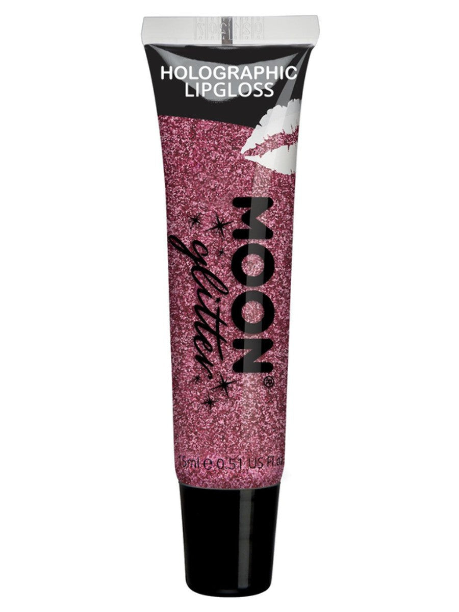 Gloss Holographique Rose foncé Moon Glitter - 15 ml