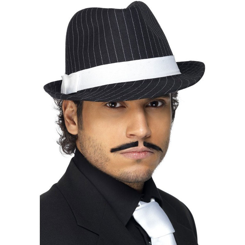 Chapeau borsalino noir et blanc