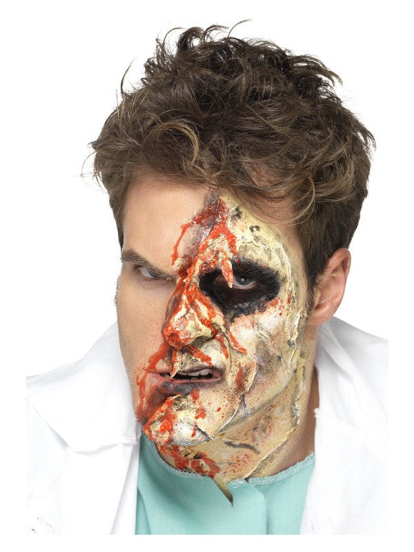 Kit latex liquide zombie (maquillage 4 couleurs et éponges, 4 X 29,57 ml)