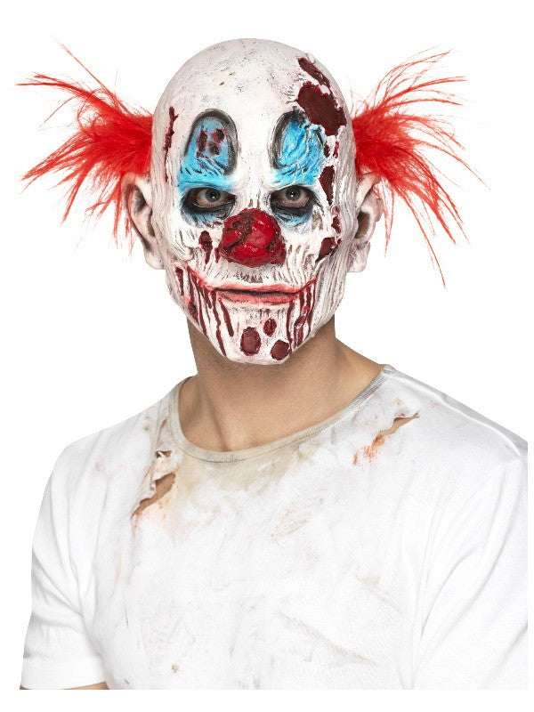 Masque intégral zombie clown adulte (latex)