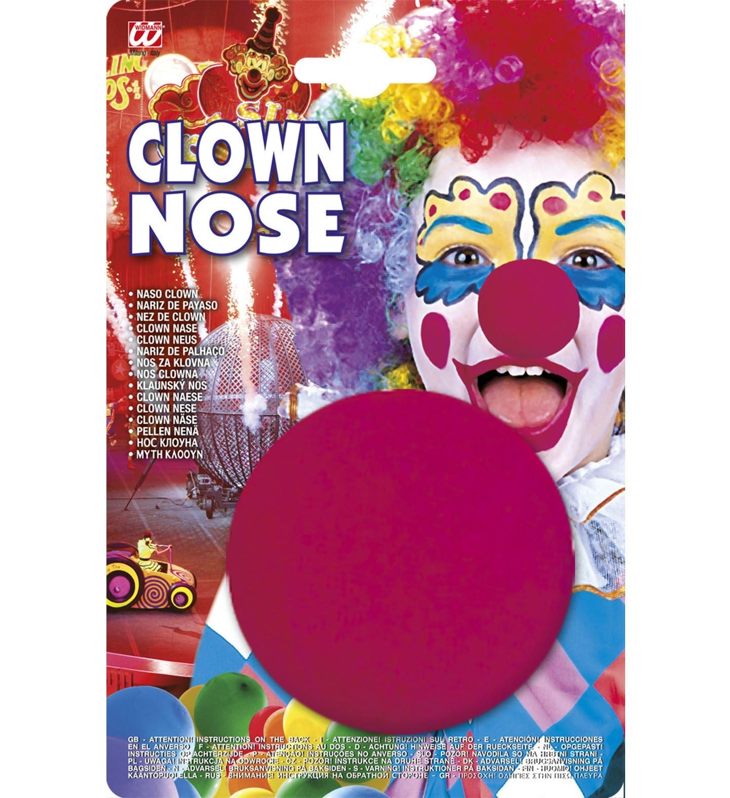 Nez Clown Rouge en éponge