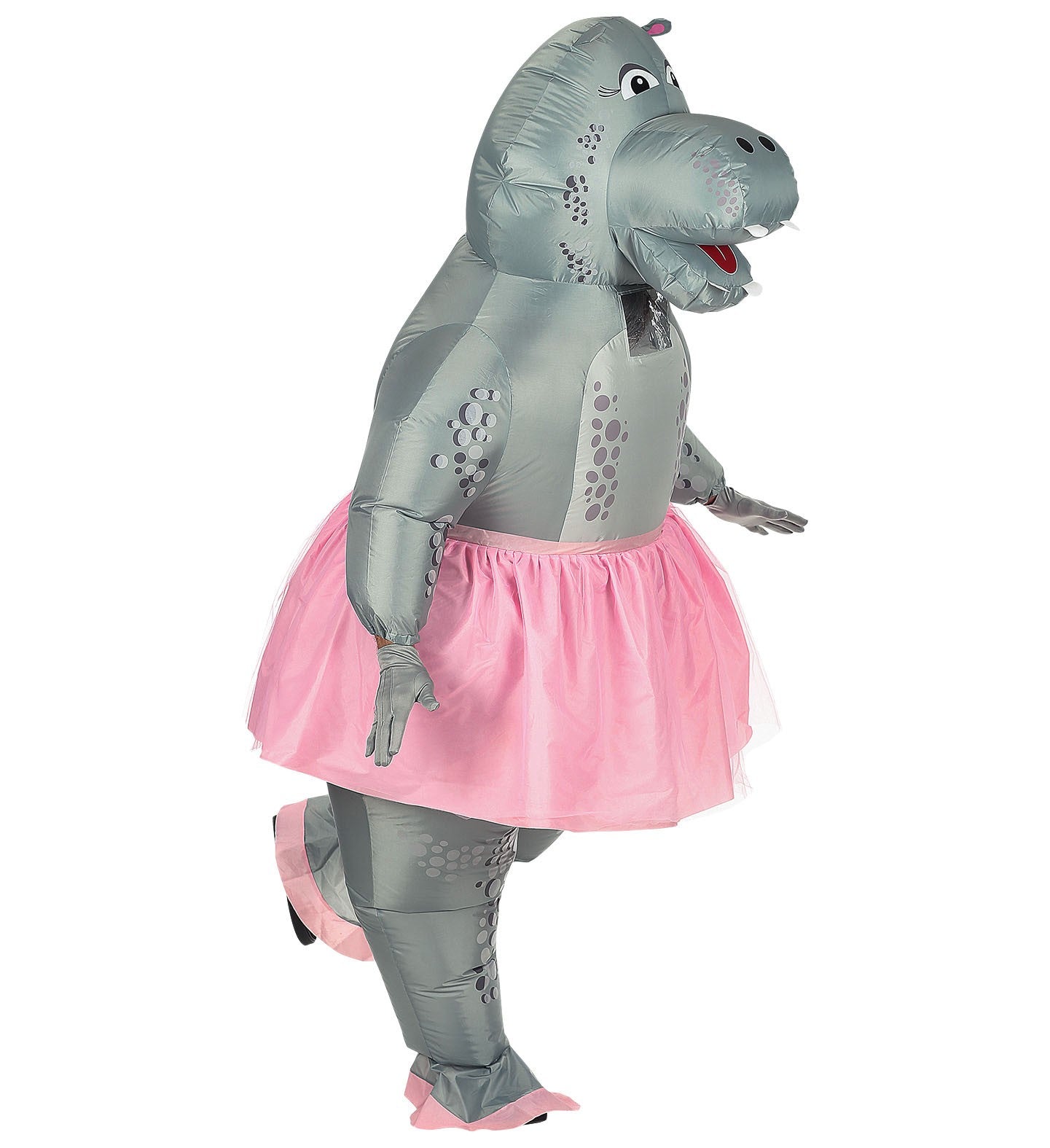 Déguisement Gonflable Hippopotame (avec ventilateur et masque)