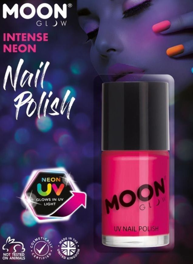Vernis à ongles UV Néon rose intense - Cosmic Moon