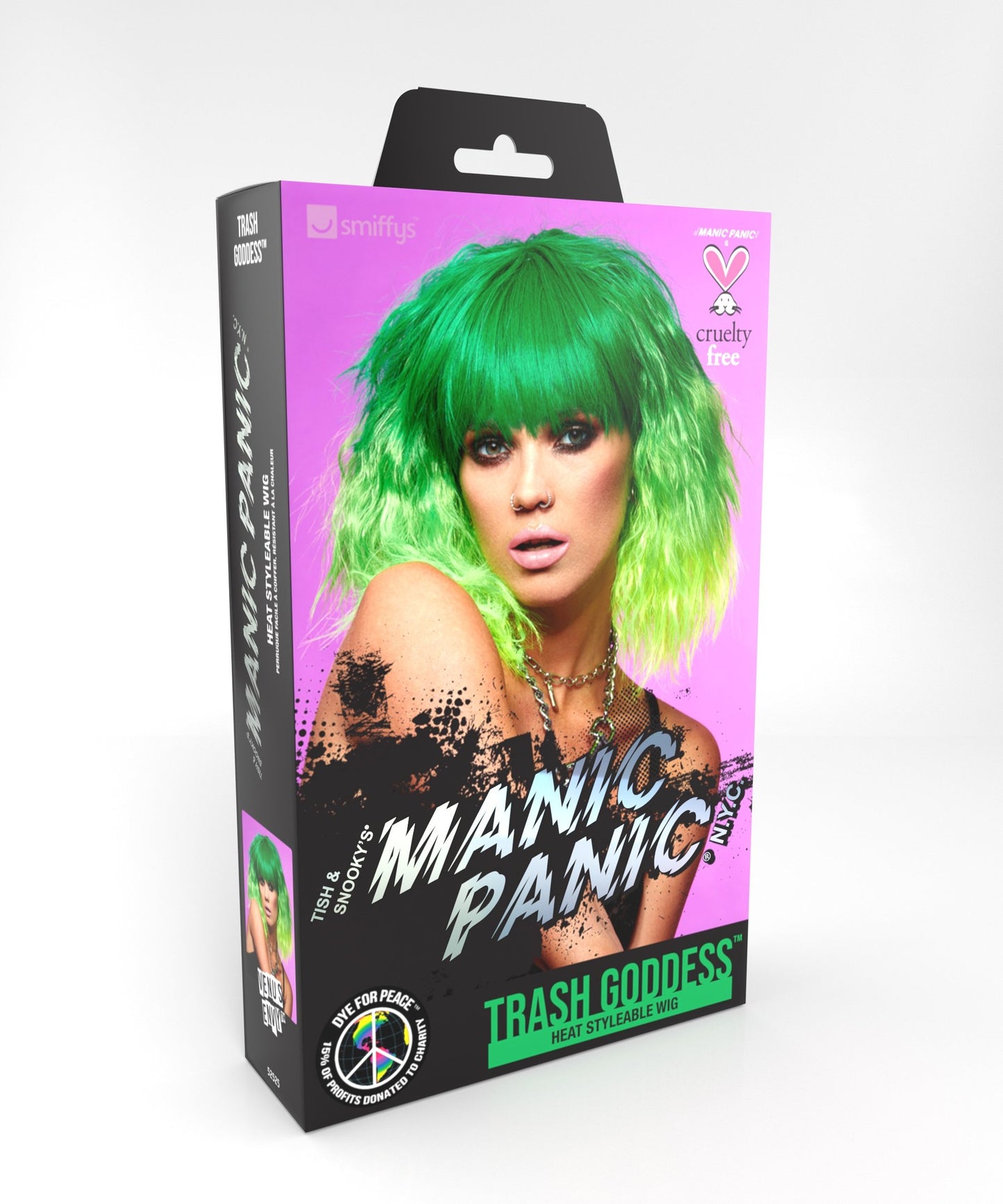 Perruque Femme Manic Panic (Dégradé de vert)