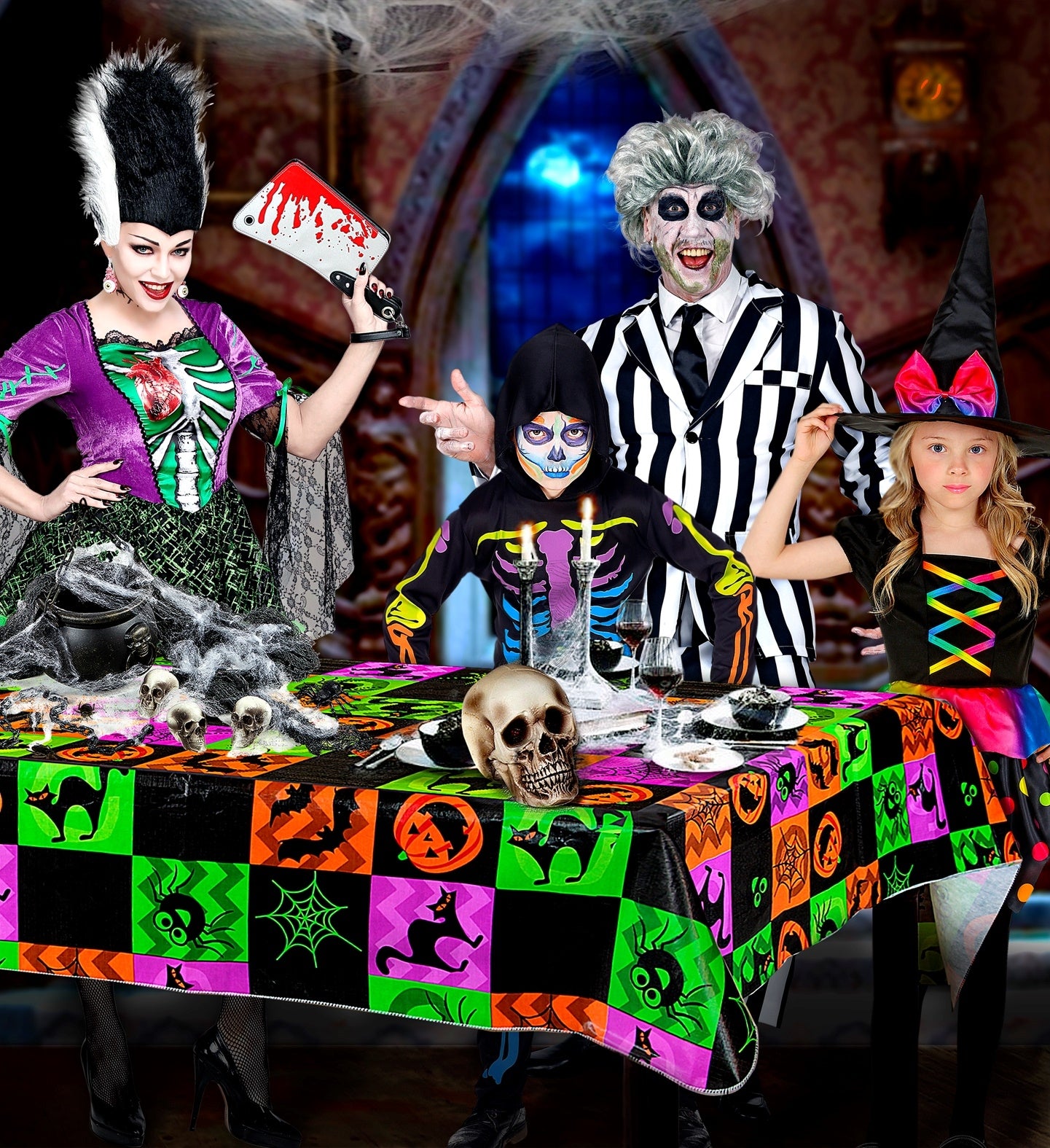 Décoration Halloween nappe132x178 cm