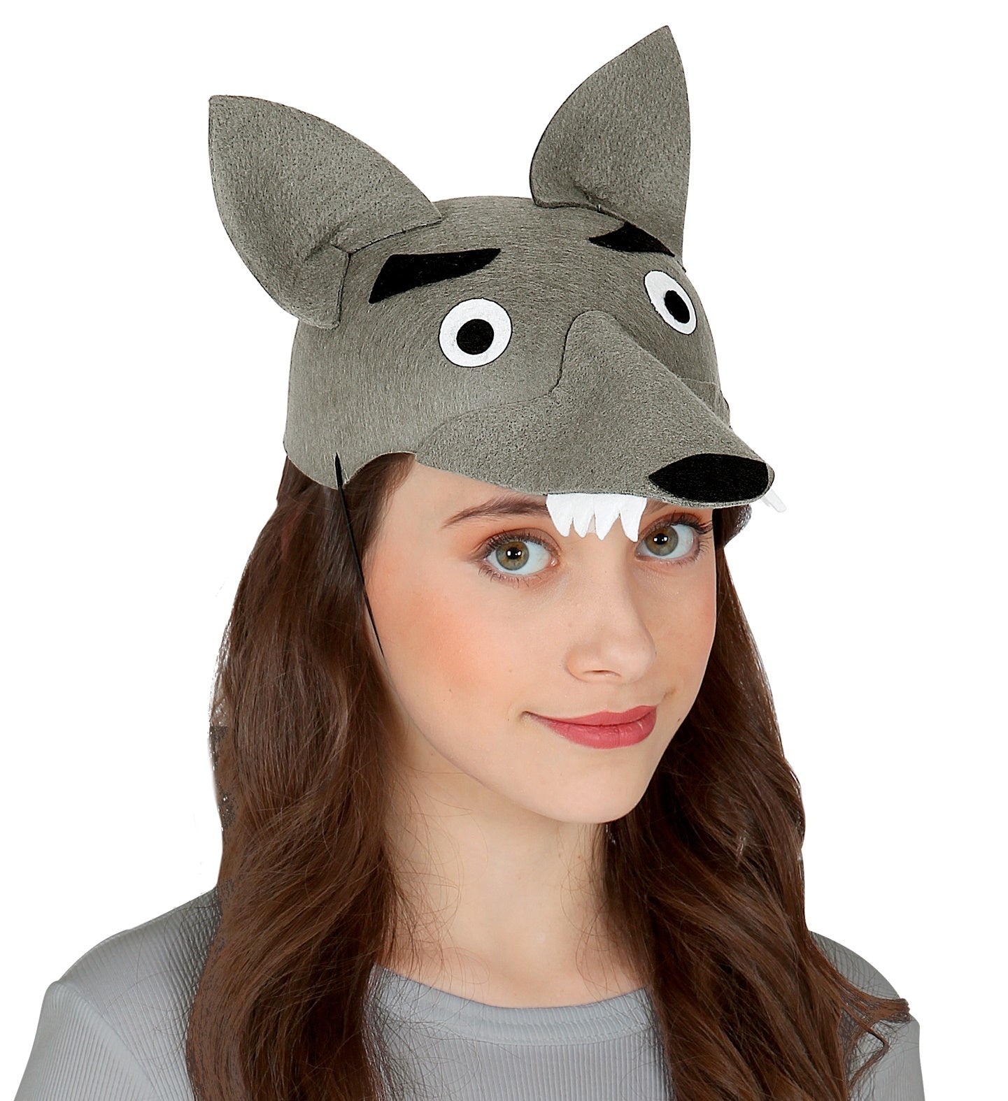 Chapeau de Loup en feutre pour enfant