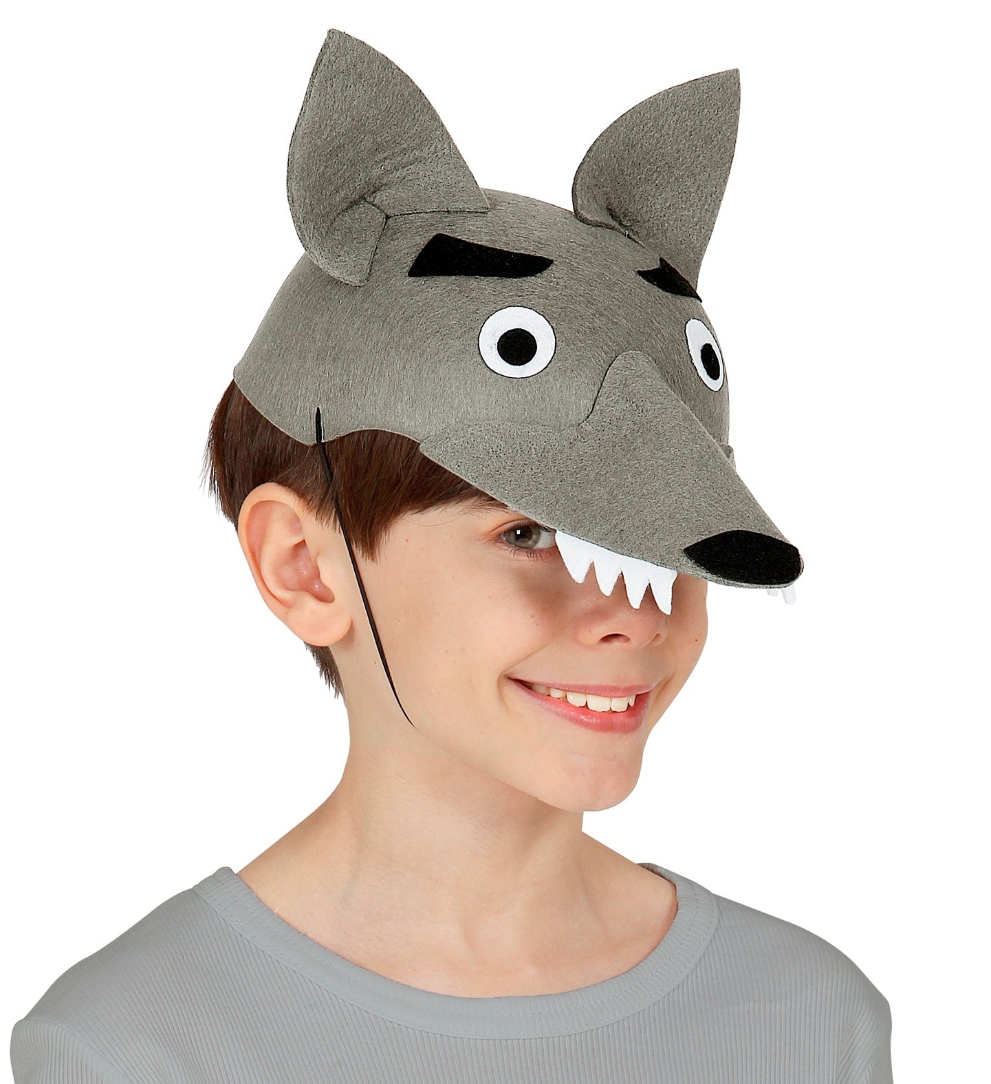 Chapeau de Loup en feutre pour enfant