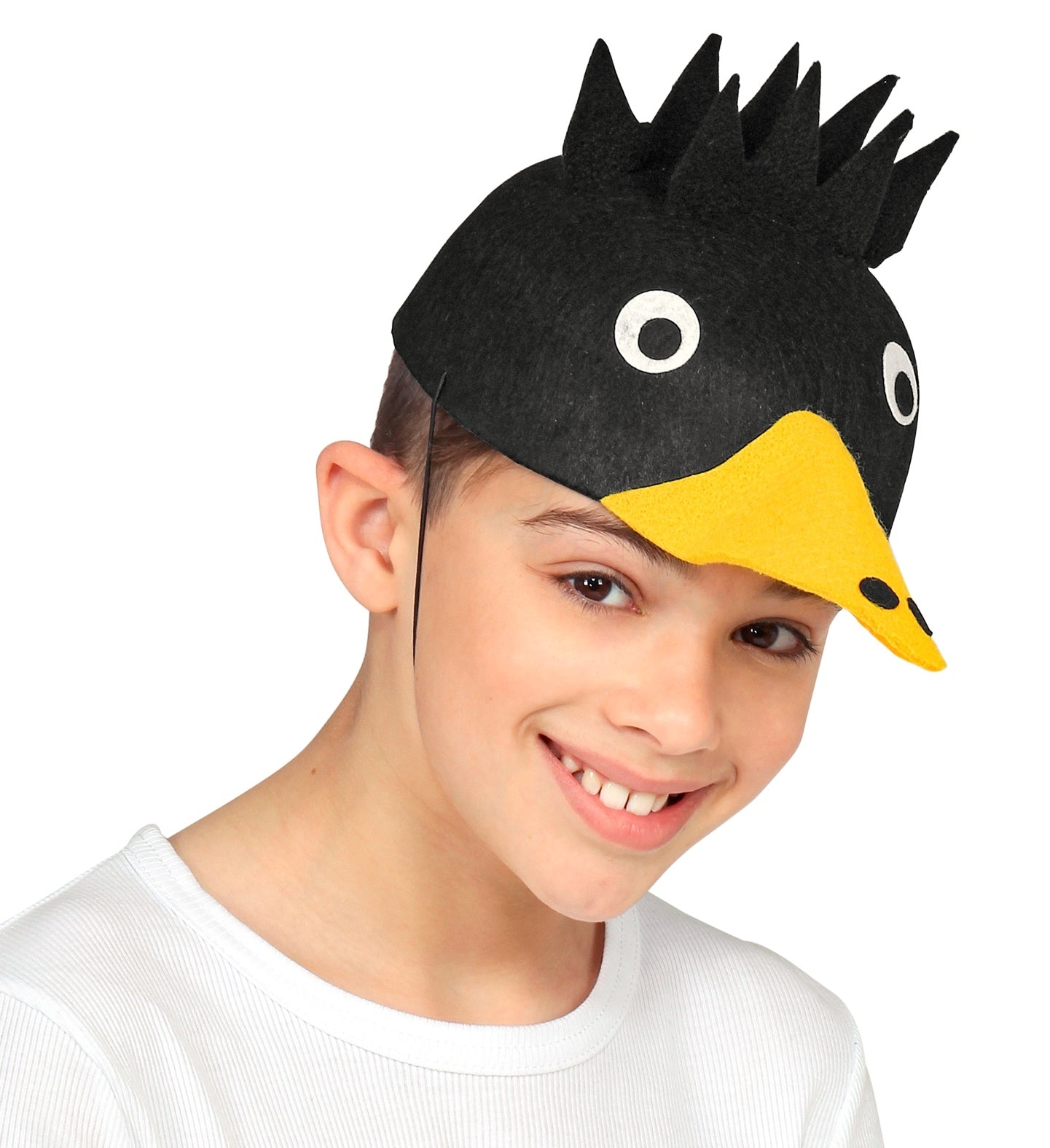Chapeau de Corbeau en feutre pour enfant