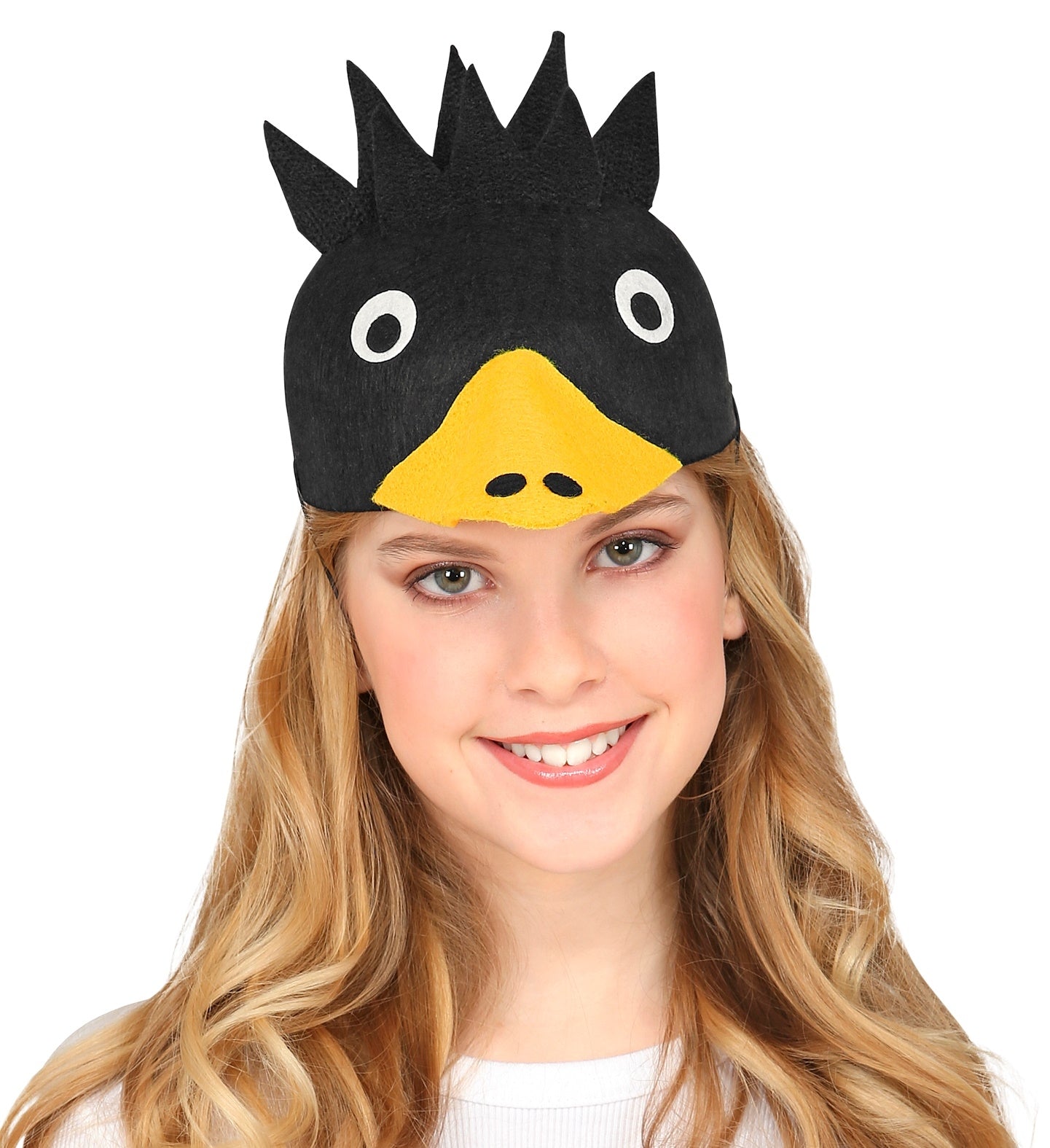 Chapeau de Corbeau en feutre pour enfant