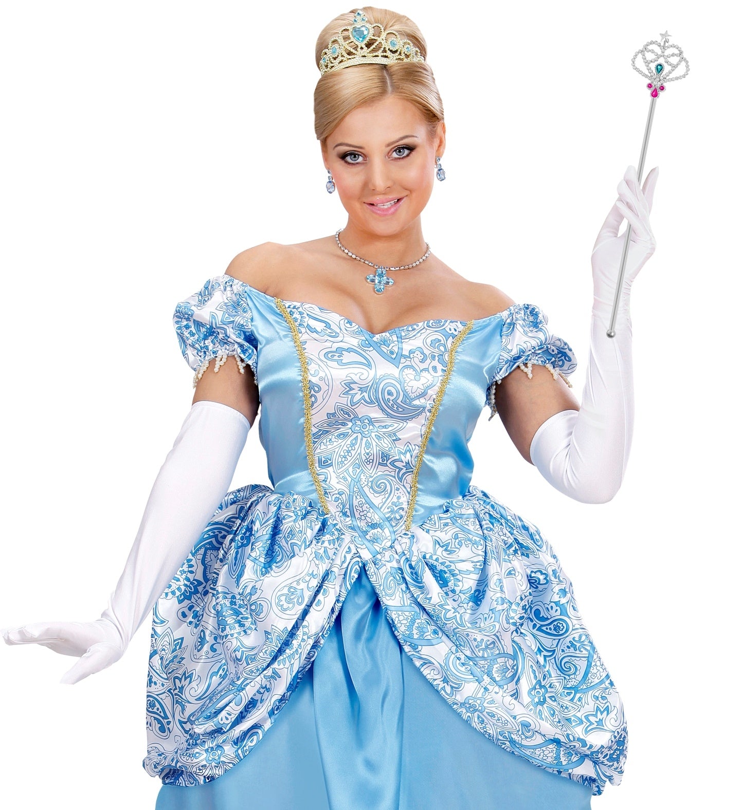 Baguette magique princesse argent