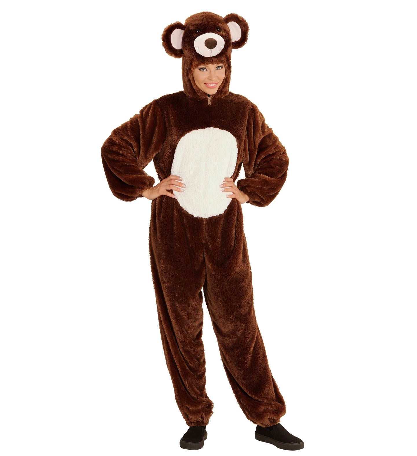 Déguisement Ours brun en peluche taille M/L