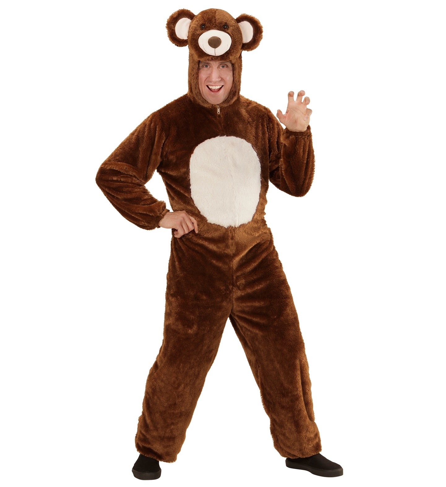 Déguisement Ours brun en peluche taille M/L