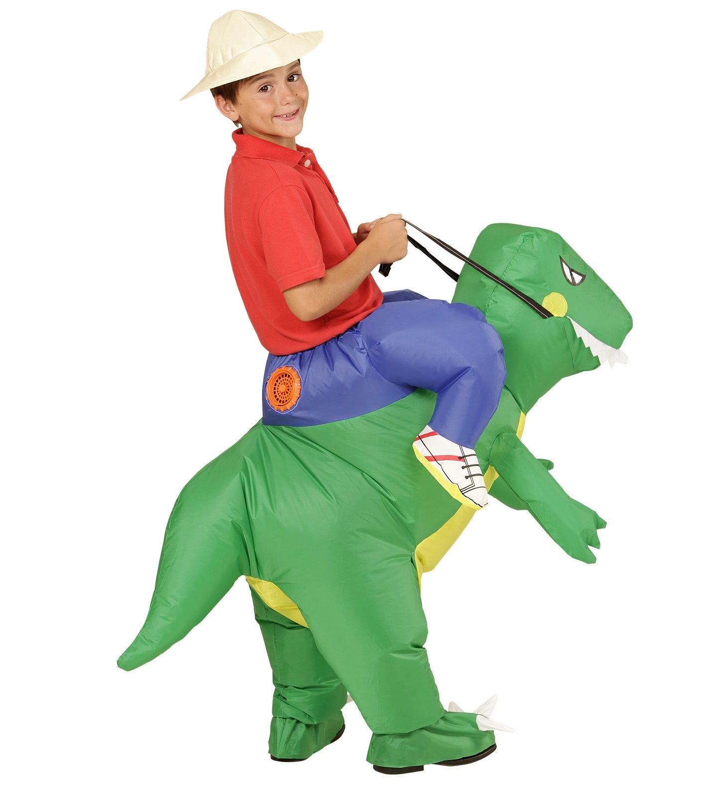 Déguisement gonflable de dinosaure pour enfant