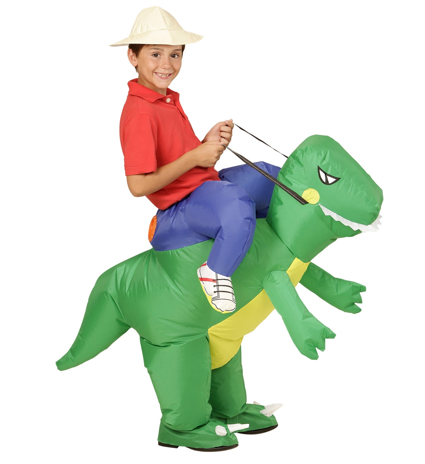 Déguisement gonflable de dinosaure pour enfant