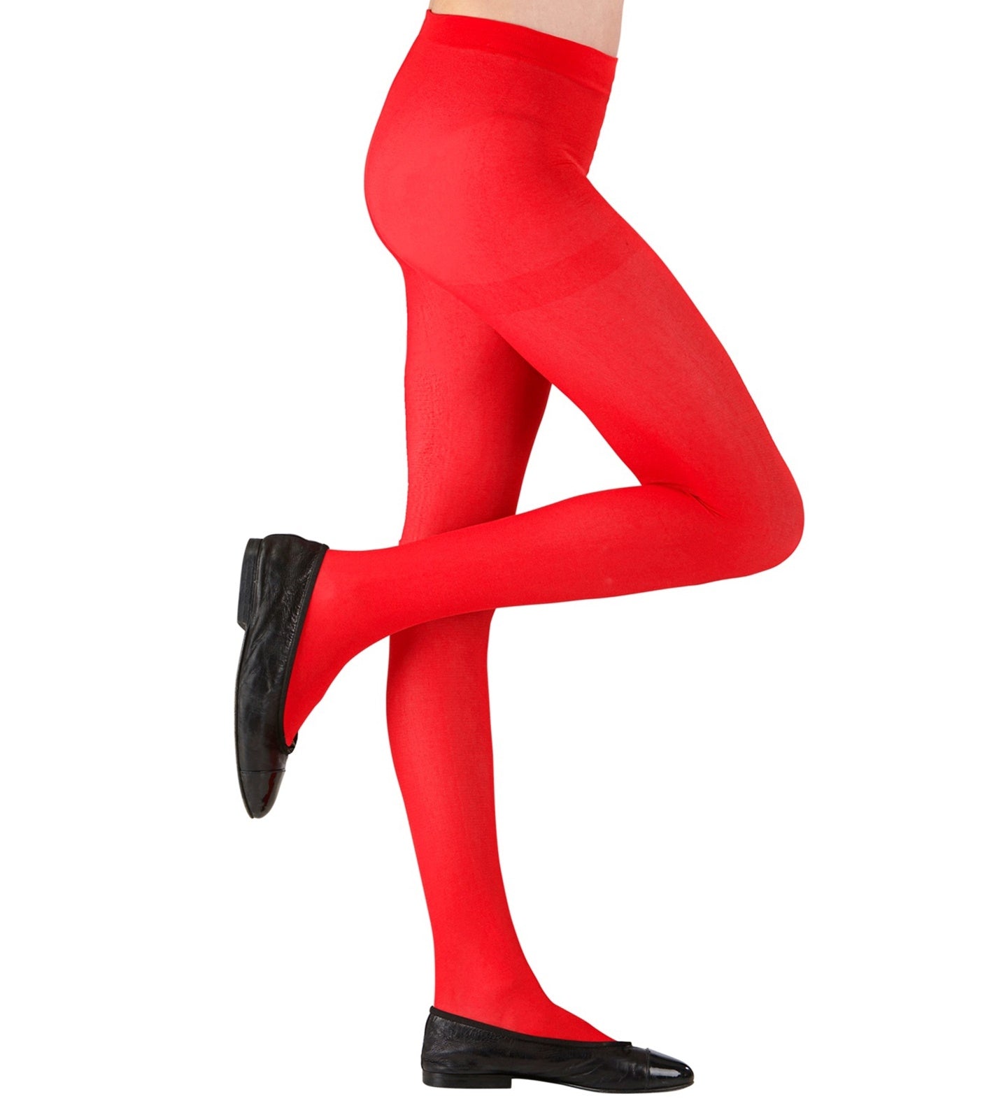 Collant fille rouge du 1/3 ans au 11/14 ans - 40 den