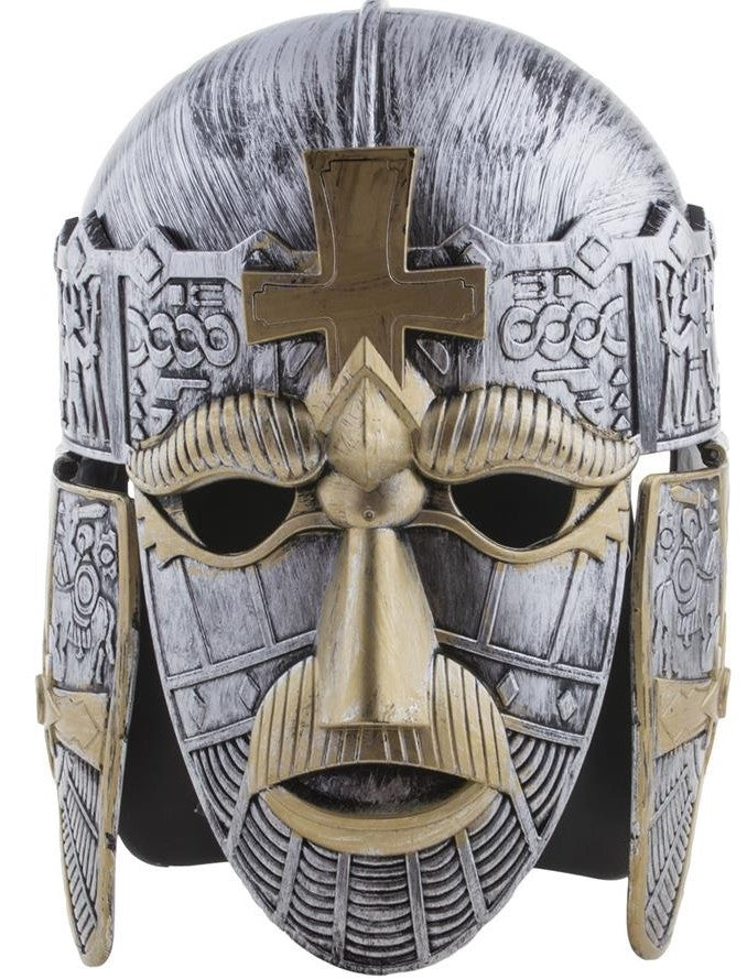 Casque Chevalier avec masque - Adulte
