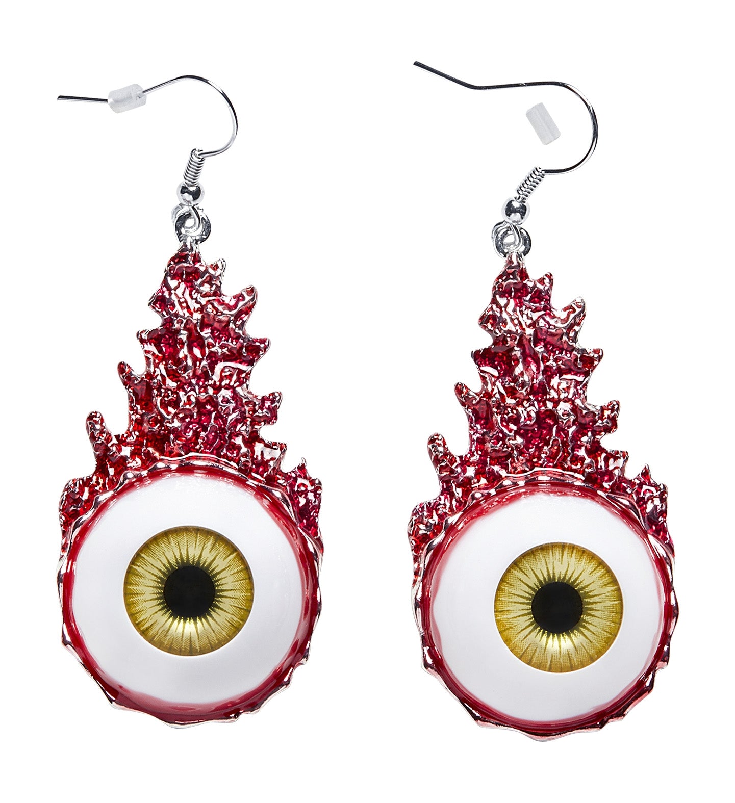 Boucles d'oreilles yeux sanglants - Halloween