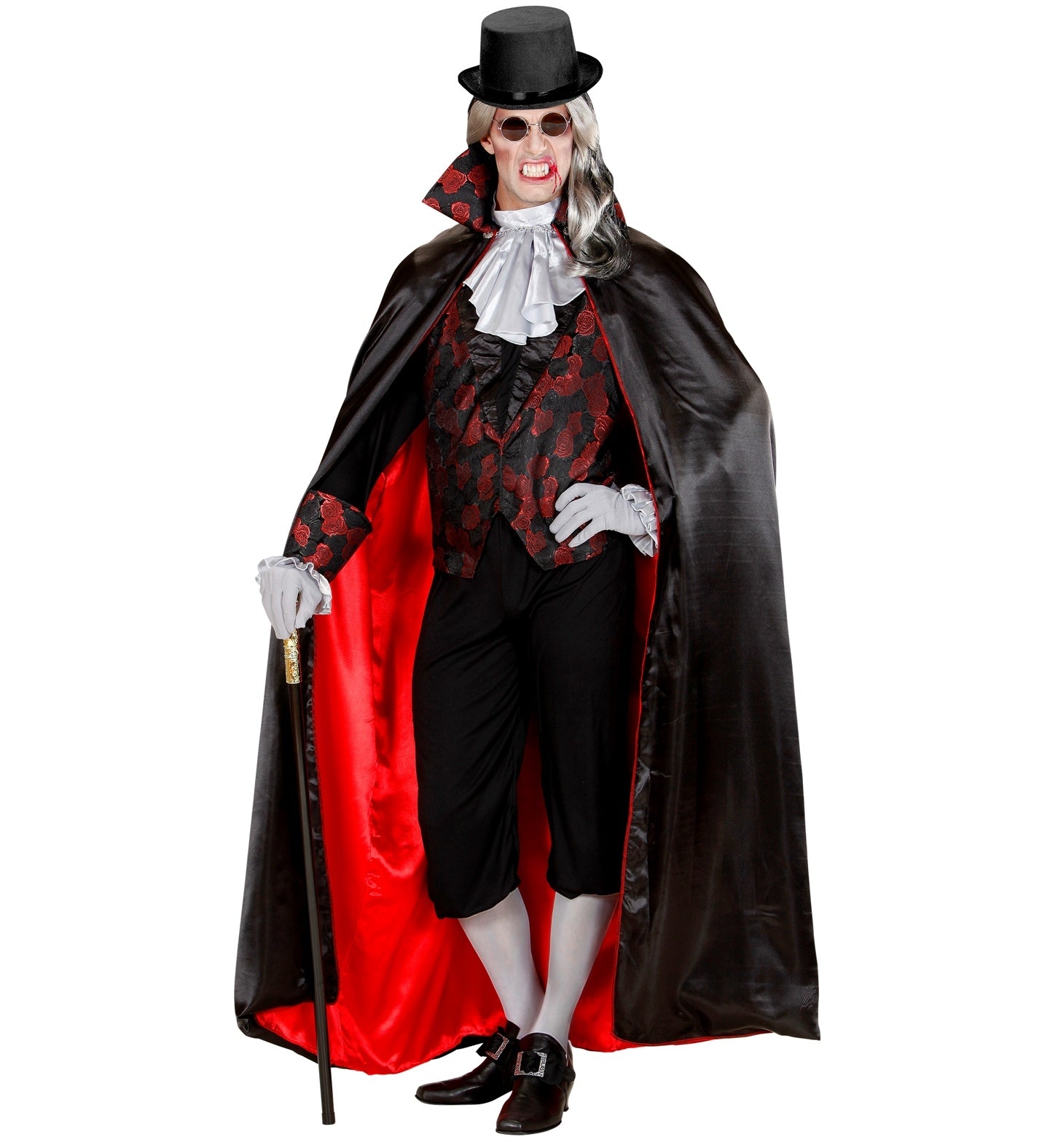 Pantalon court baroque noir Homme