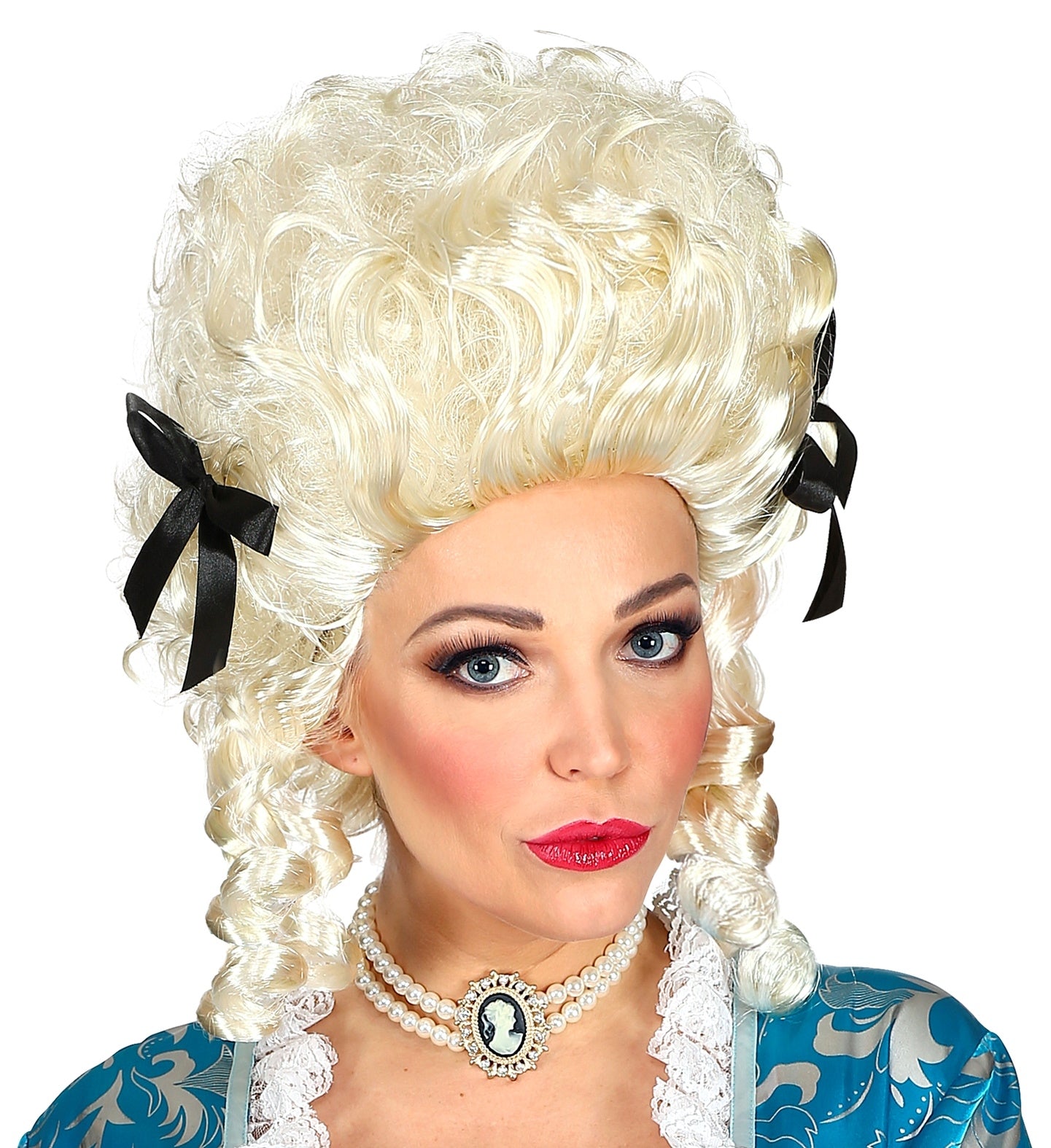 Perruque de marquise - Accessoire baroque pour costumes d'époque