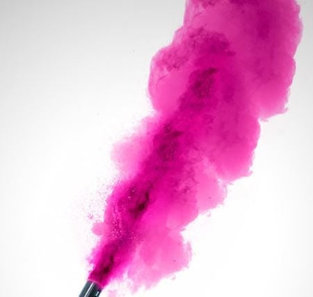 Canon à poudre électrique 40 cm - couleurs fluo au choix