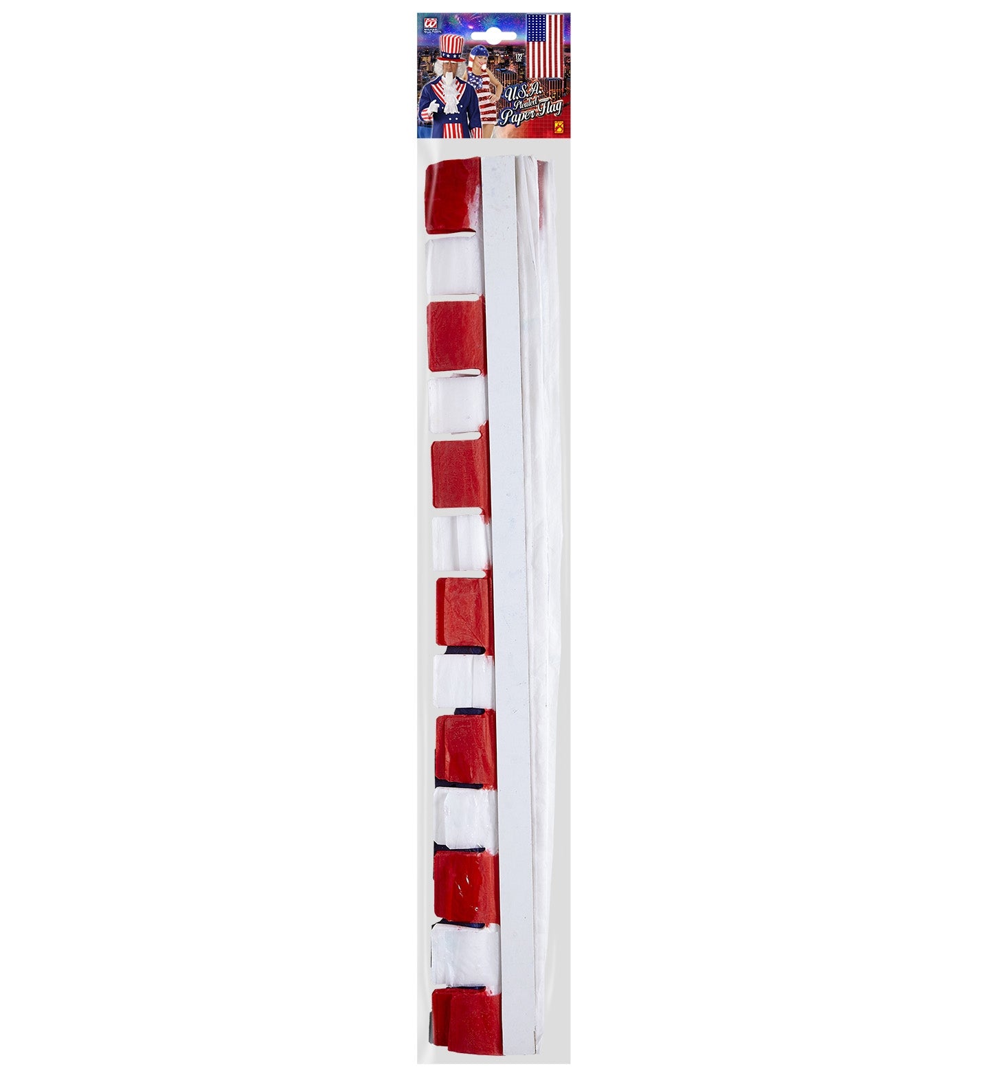 Drapeau USA en papier 68 x 122 cm, ignifugé
