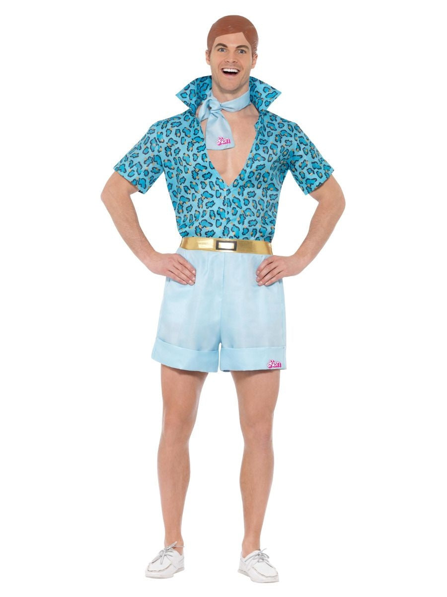Déguisement Ken Safari © (chemise, short, foulard et perruque latex)