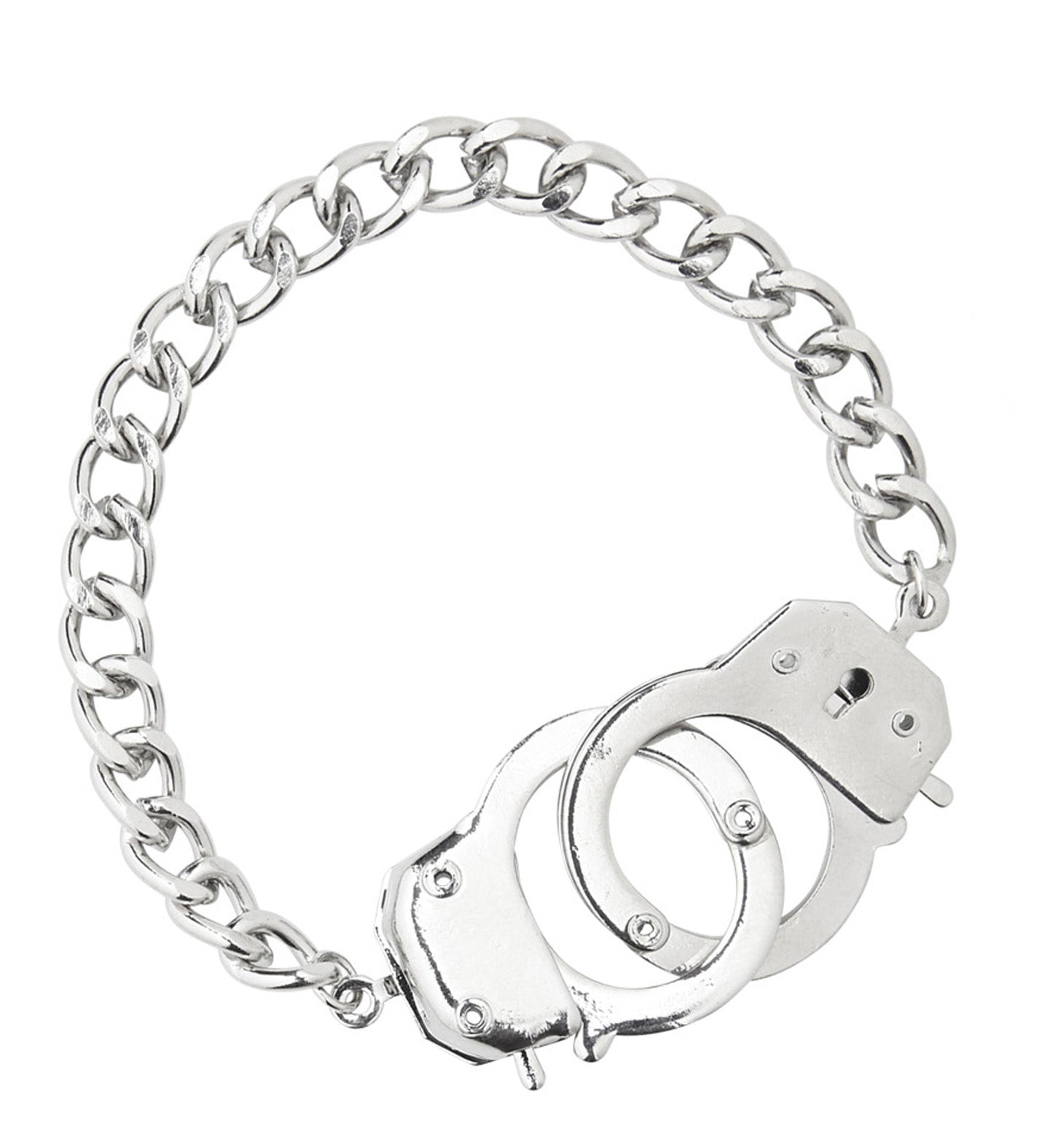 Bracelet motard ou rocker paire de menottes