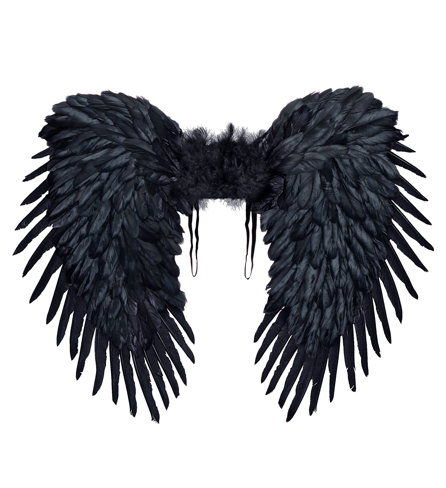 Ailes Plumes Noires - Envol mystique pour vos déguisements