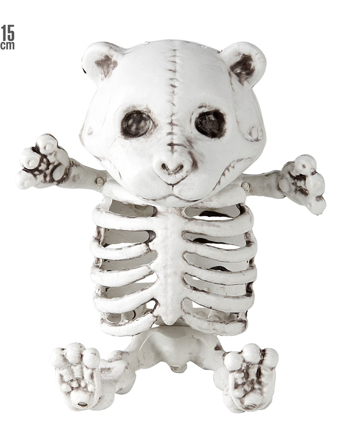 Squelette Ours en peluche : déco halloween