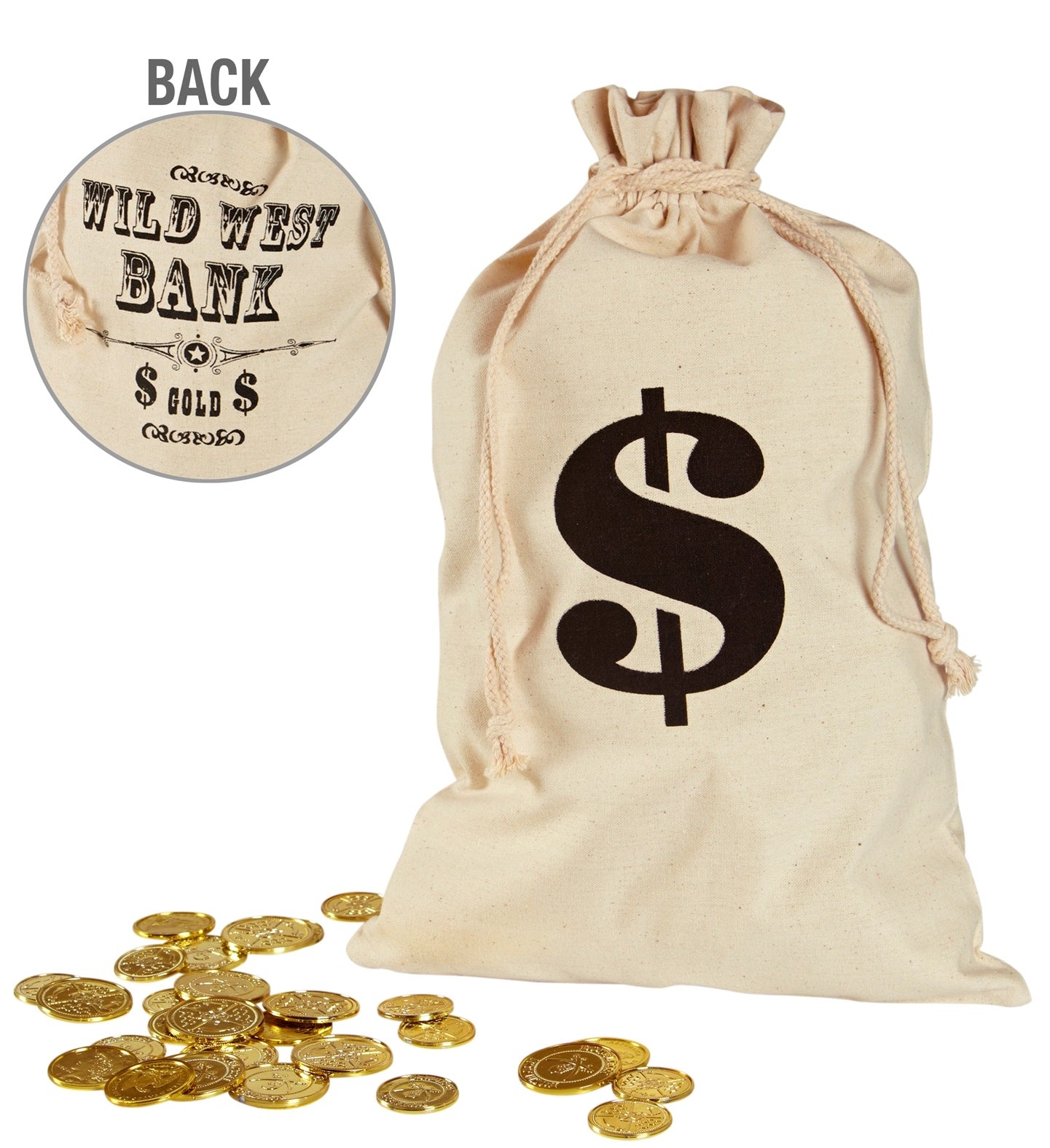 Sac à Billets de Banque pour Voleur - Accessoire Hilarant