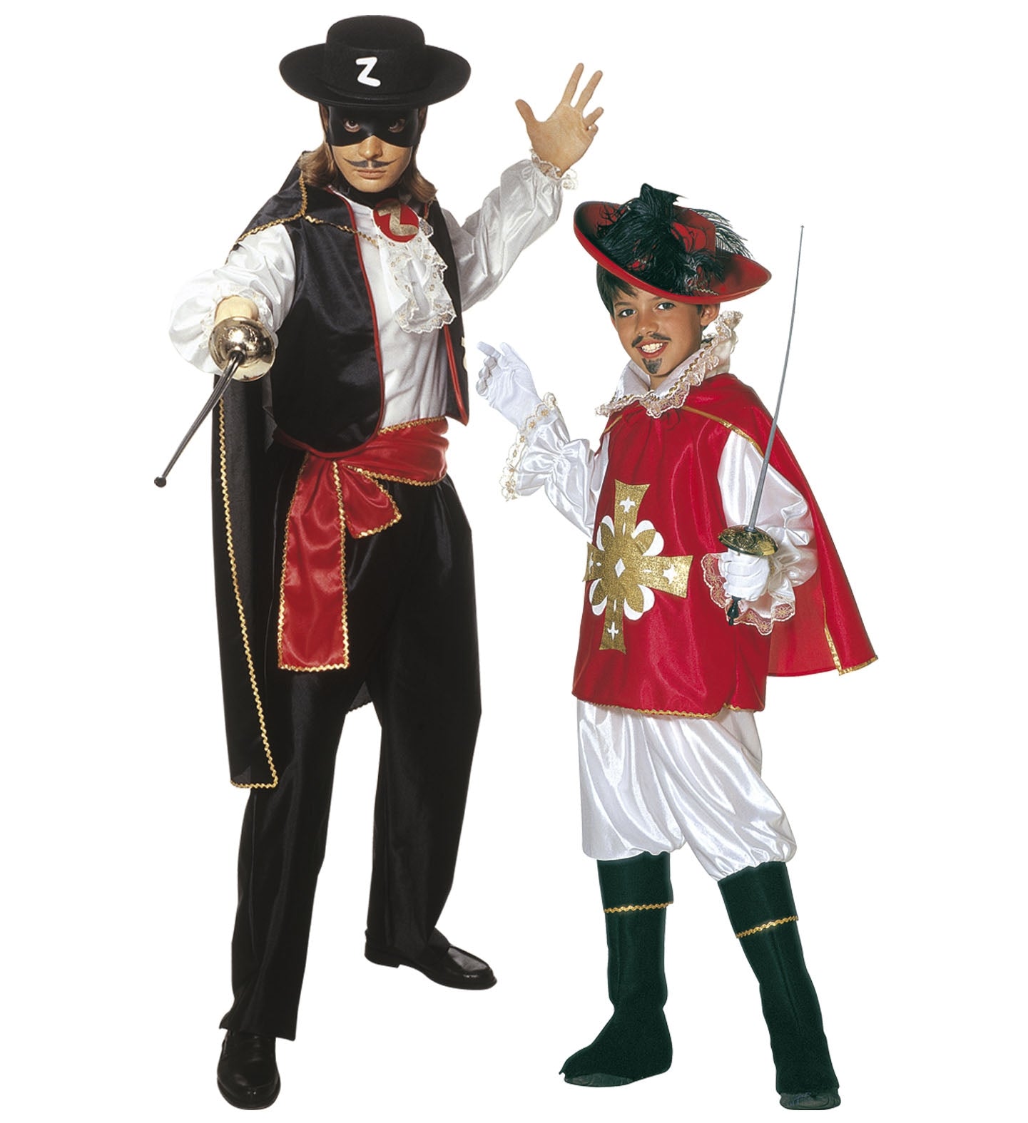 Epée de Mousquetaire ou de Zorro, Enfant