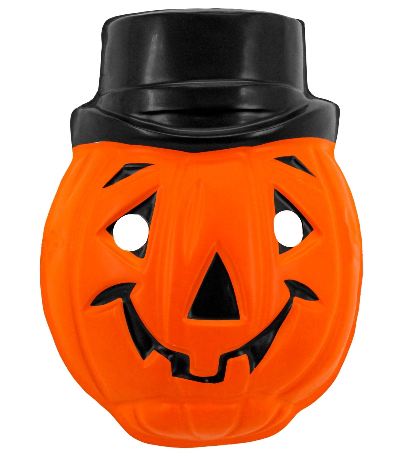 Masque Citrouille en plastique - taille enfant