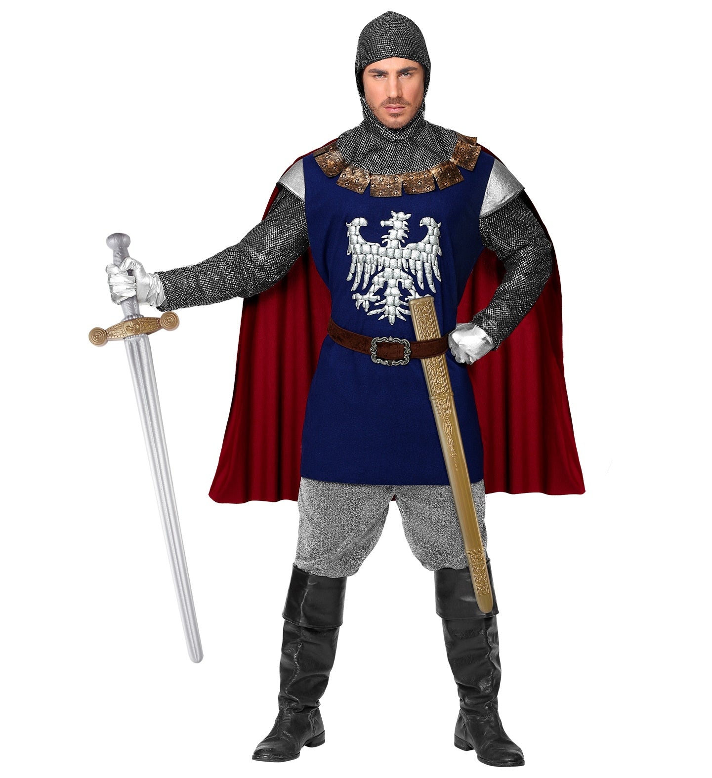 Épée de Chevalier avec Étui - L'Arme Légendaire du Moyen Âge