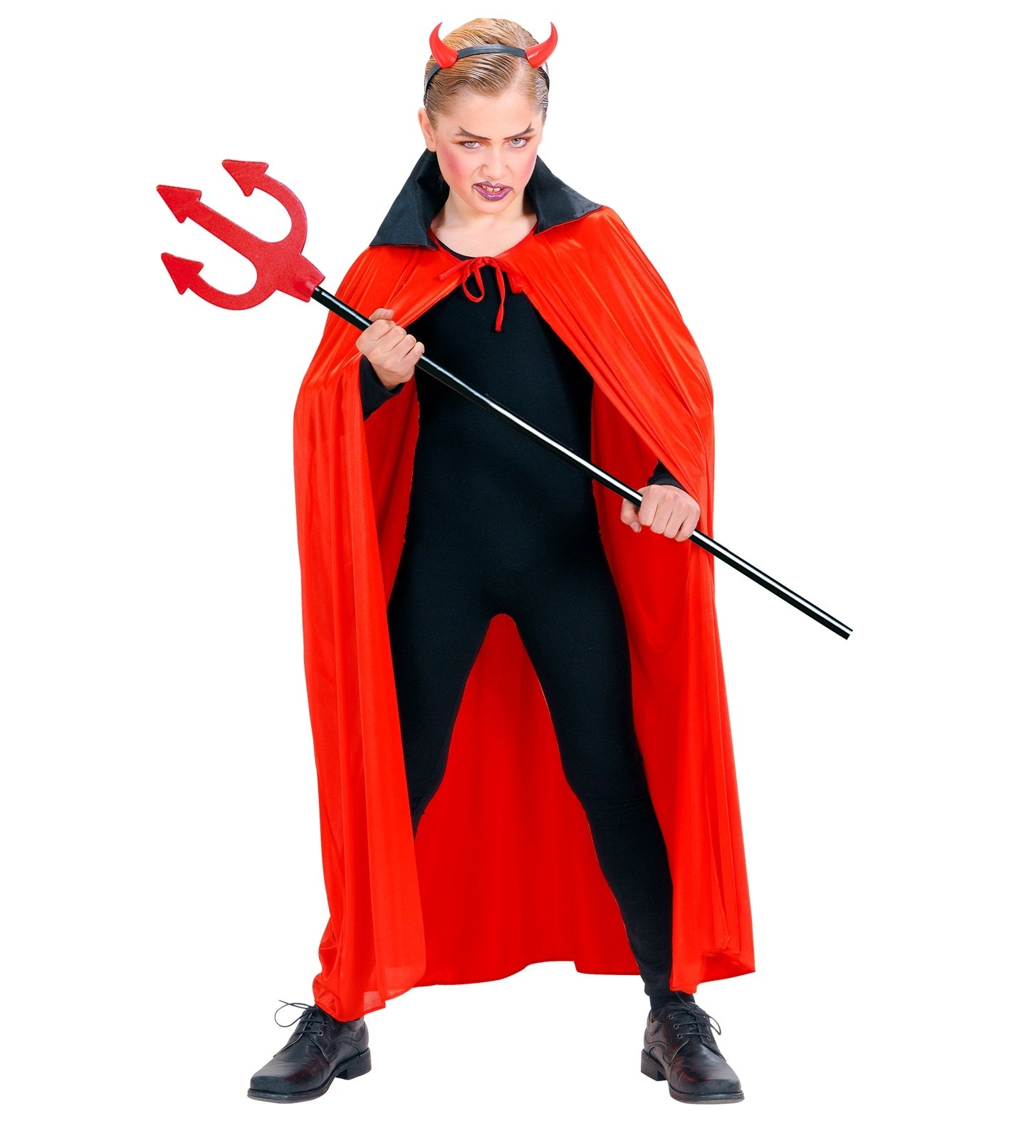 Cape rouge enfant 110 cm : Parfait pour Halloween