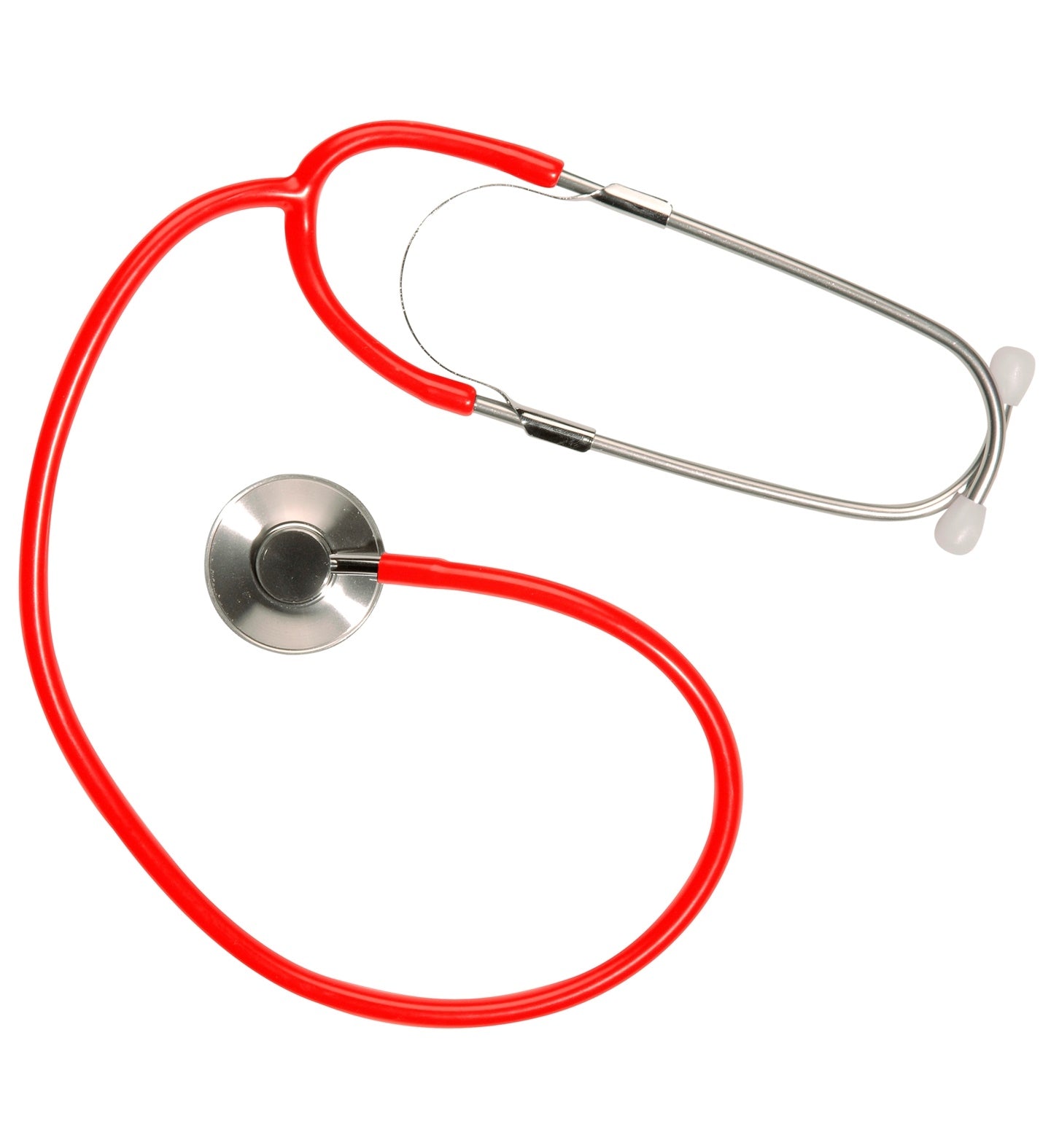 Stéthoscope Factice Rouge : Accessoire Amusant pour Médecin et Infirmière