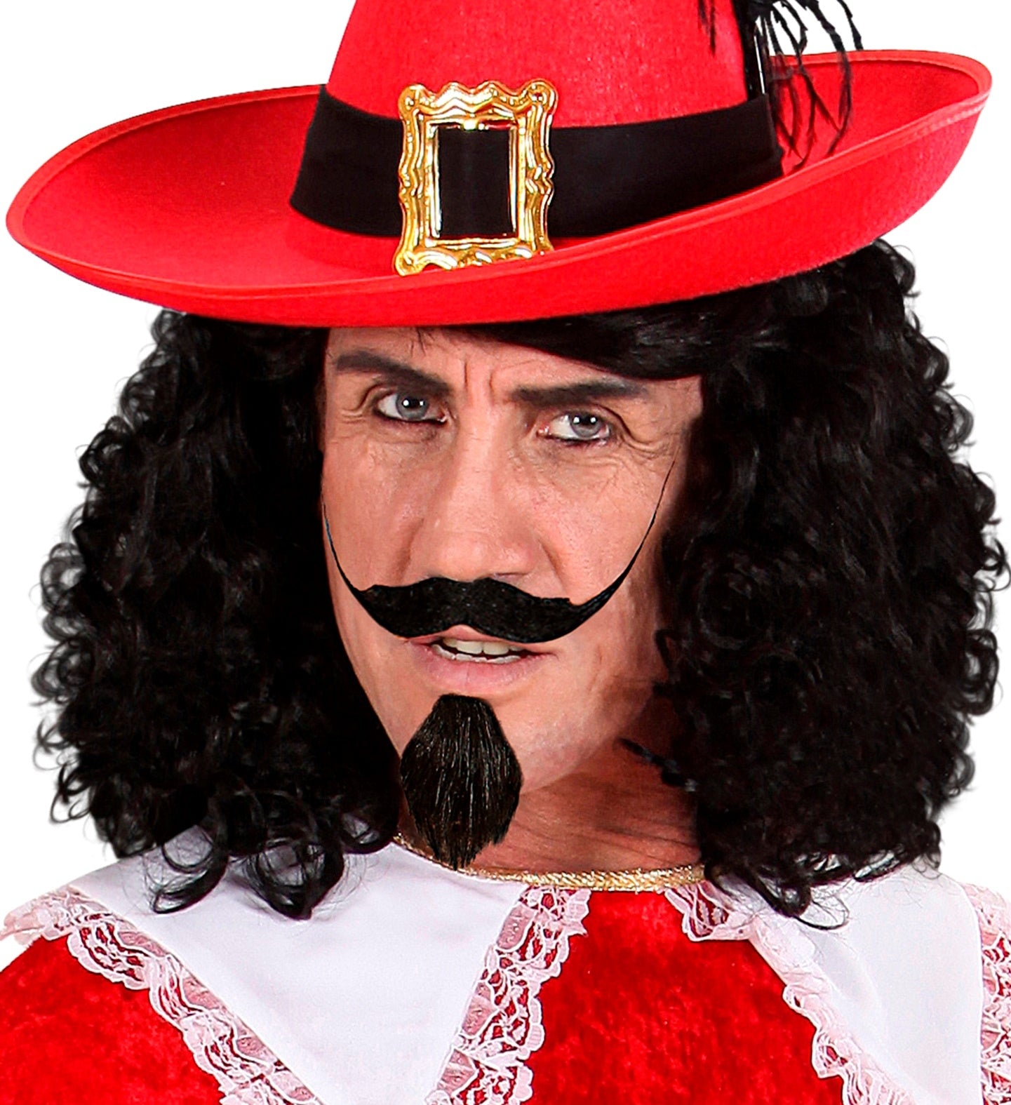 Moustache et Bouc de Théâtre Noirs : Transformez-vous en un Instant
