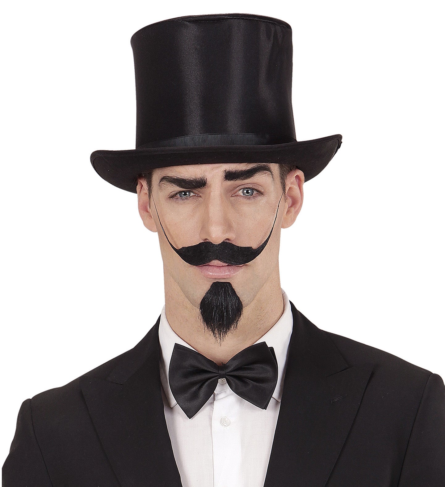 Moustache et Bouc de Théâtre Noirs : Transformez-vous en un Instant