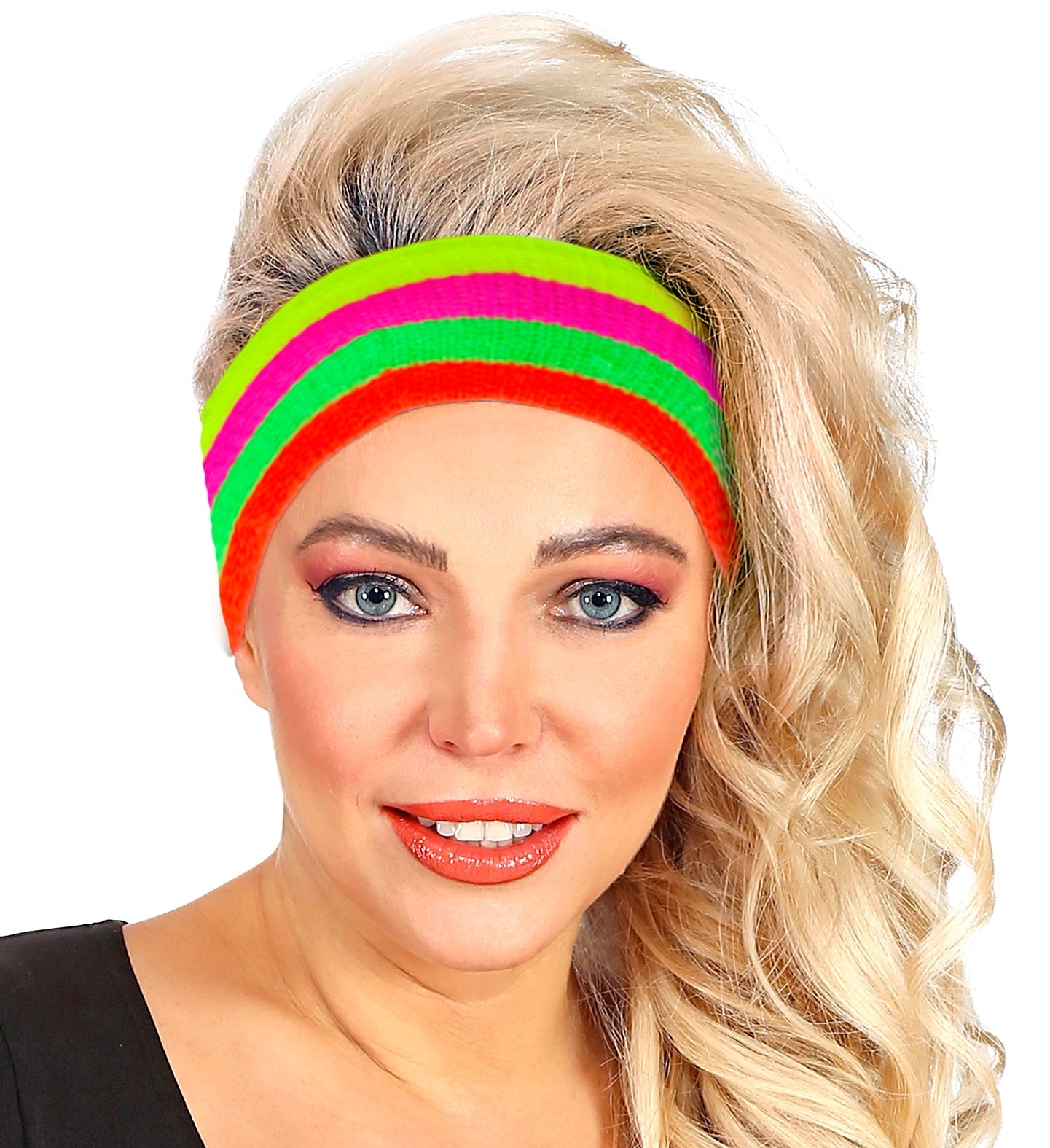 Bandeau Années 80 Fluo : Style Rétrô Lumineux pour Adultes et Enfants