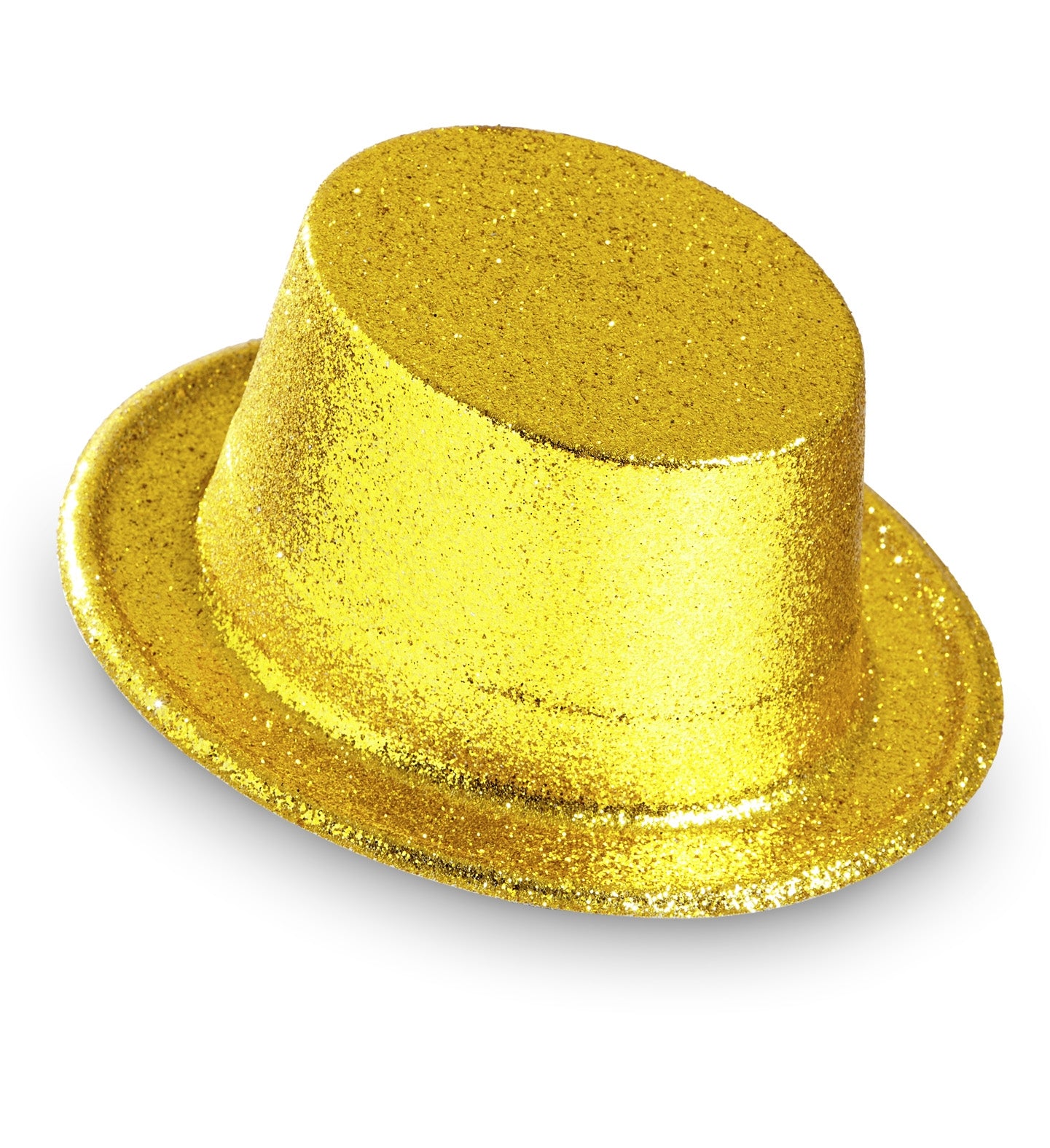 Chapeau haut de forme doré nouvel an par lot de 12
